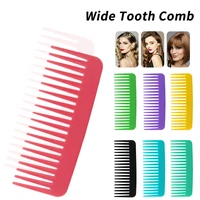 rts custom logo wholesale wide tooth hair comb plastic detangling comb