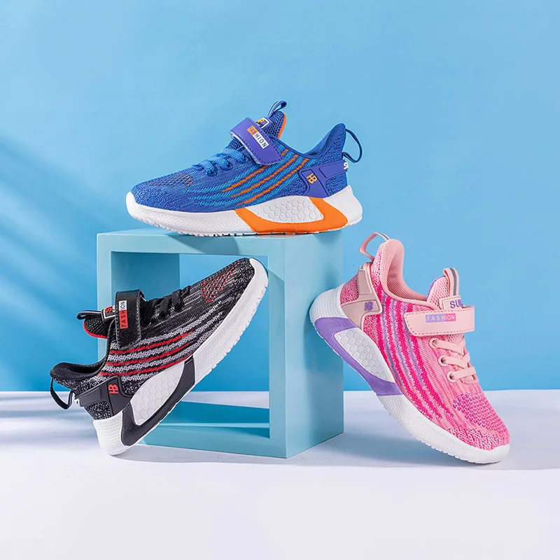 2020 спортивная детская обувь для девочек кроссовки пешего туризма модная дышащая