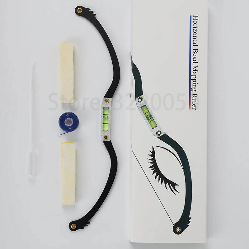 Профессиональная микроблейдинговая линейка для бровей перманентного лука