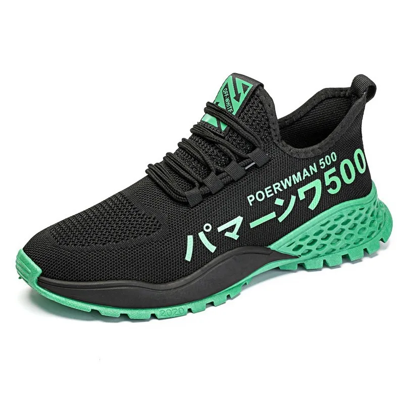 

2021 Feizhi Brand Sports Travel Running Shoes Fashion Men's Breathable Mesh Shoes Comfortable Breathable Trendy Shoes