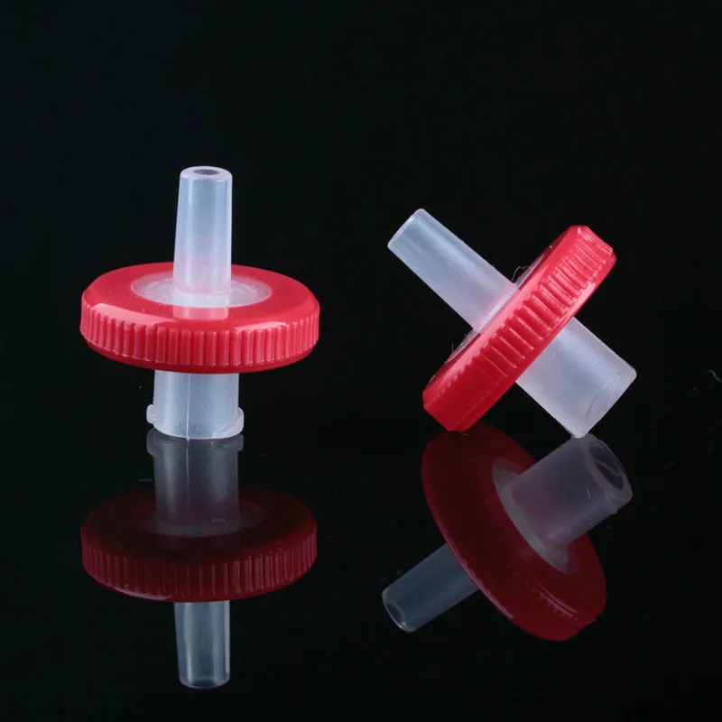 Шприцевой фильтр PTFE Luer Lock 13 мм/25 мм изготовлен из гидрофильного