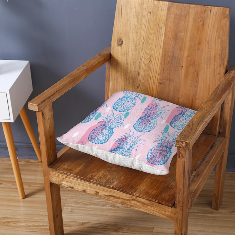 OIMG наволочка с тропическими растениями полиэстер персиковая кожа зеленый лист