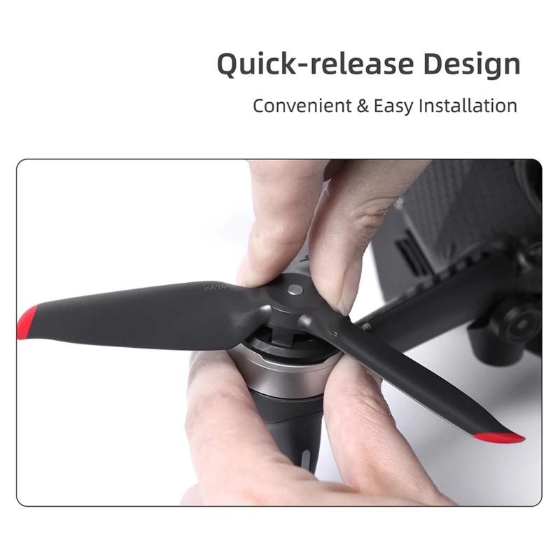

1Set Replacement Quick Release Propeller Prop Propeller Blades for D-JI FPV Drone 5328S Propellers Accessories