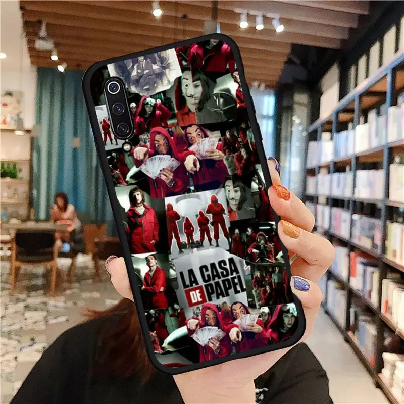 

La casa de papel Phone Cases For Xiaomi Redmi 7 9t 9se k20 mi8 max3 lite 9 note 8 9s 10 pro