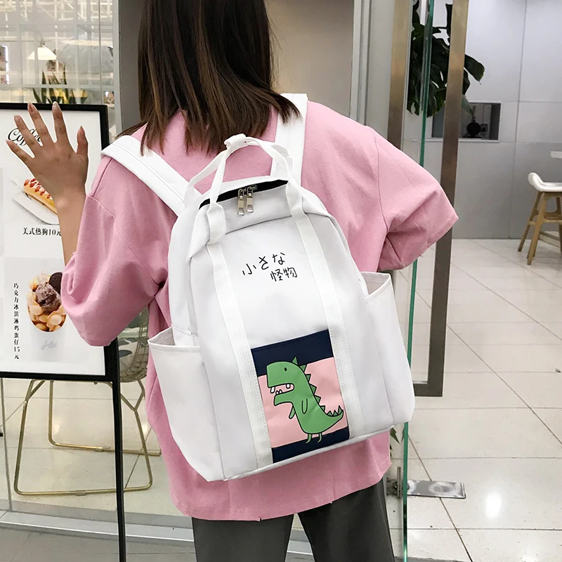 

3 pcs sets Cute New Backpack Fashion School Bags For Teenage Girls Women Backpack Casual Shoulder Bags Mochilas Rucksacks