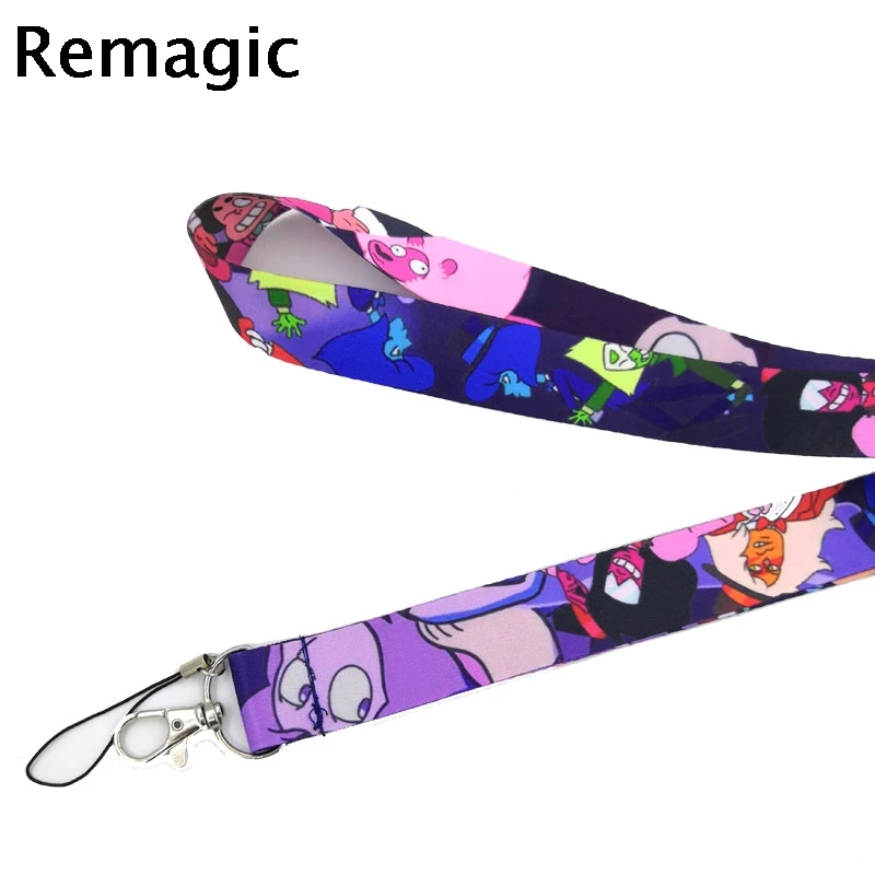 100 шт. мультяшный аниме ремешок на шею брелок для мобильного телефона ремень