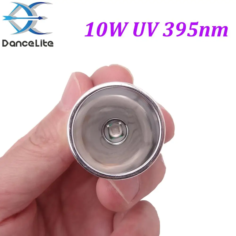 1 шт. 26 5 мм 5050 T6 XML UV 395nm 10 Вт ультрафиолетовый Мощный светодиодный модуль 3-8 4 в