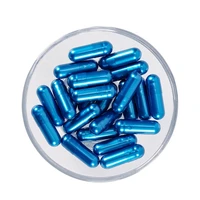 1000pcs 00 royal blue gelatin empty capsules hollow gelatin capsules empty pill capsulemedicine capsule