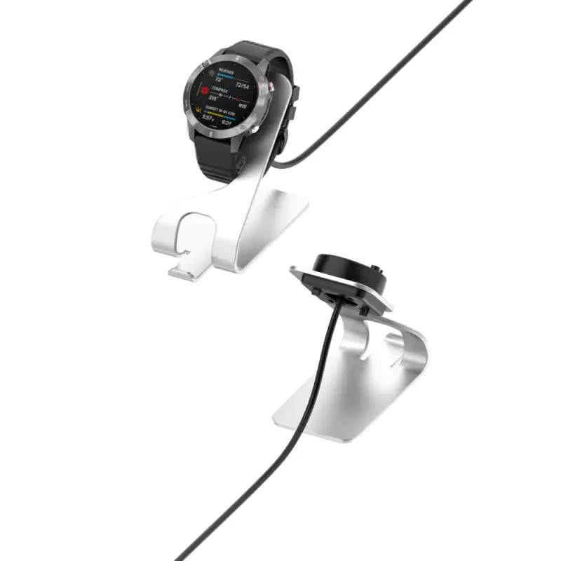 

1 шт. новое зарядное устройство из алюминиевого сплава для Garmin Fenix6/5, металлическое зарядное устройство Vivoactive3, Зарядная база