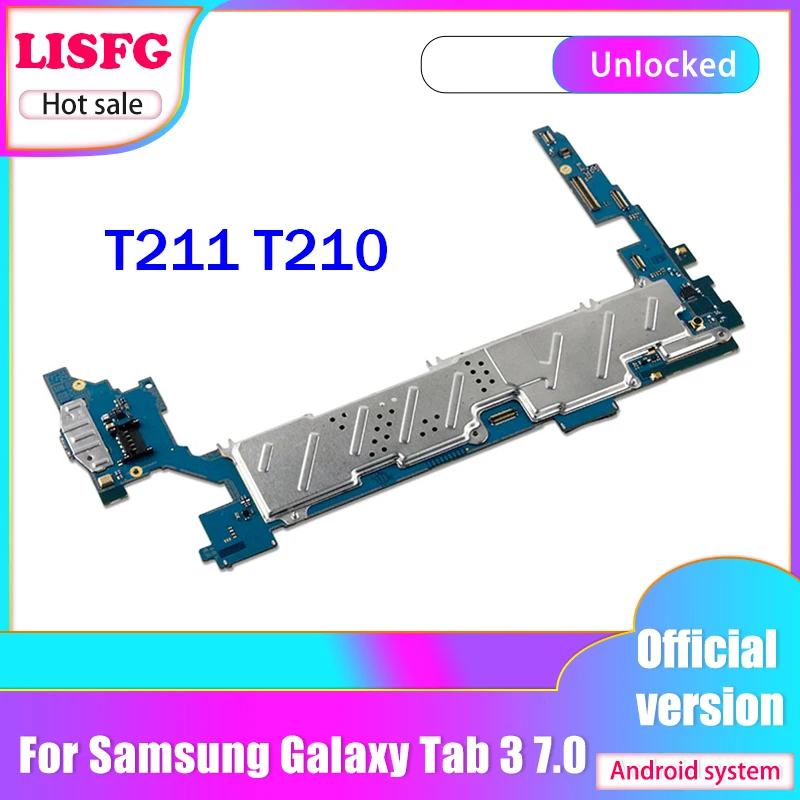 100% рабочая печатная плата для Samsung Galaxy Tab 3 7 0 T211 T210 оригинальная материнская