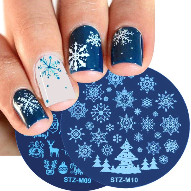 

3 шт./лот пластины для стемпинга ногтей 5,5 см держатель формы для стемпинга все для маникюра Инструменты для хранения ногтей