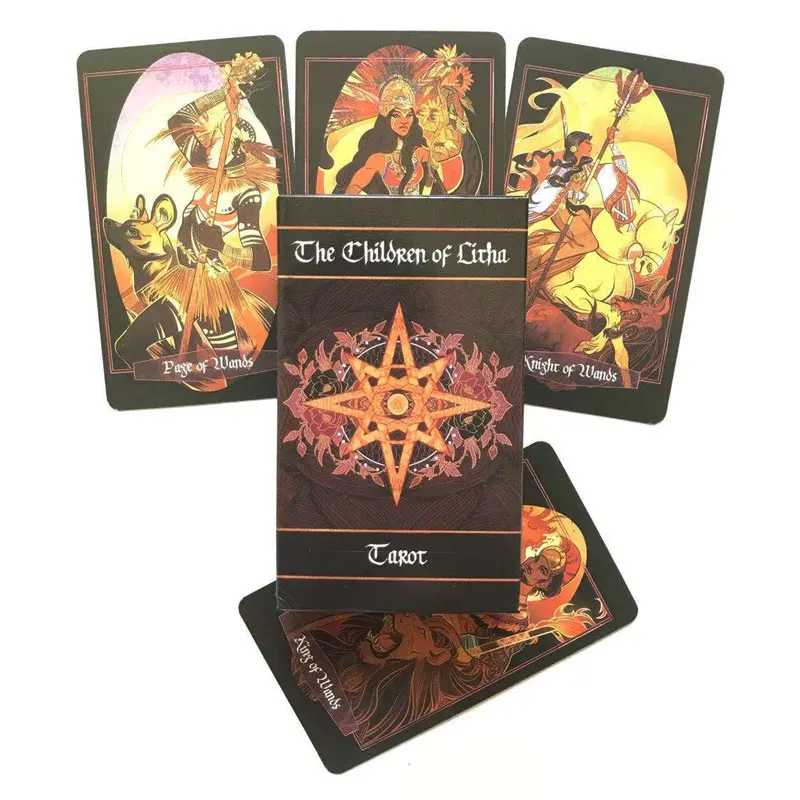 

78Card Children Of Litha Tarot Cards Oracle Cards Divination Entertainment Parties Board Game Tarot And Variety Of Tarot Options