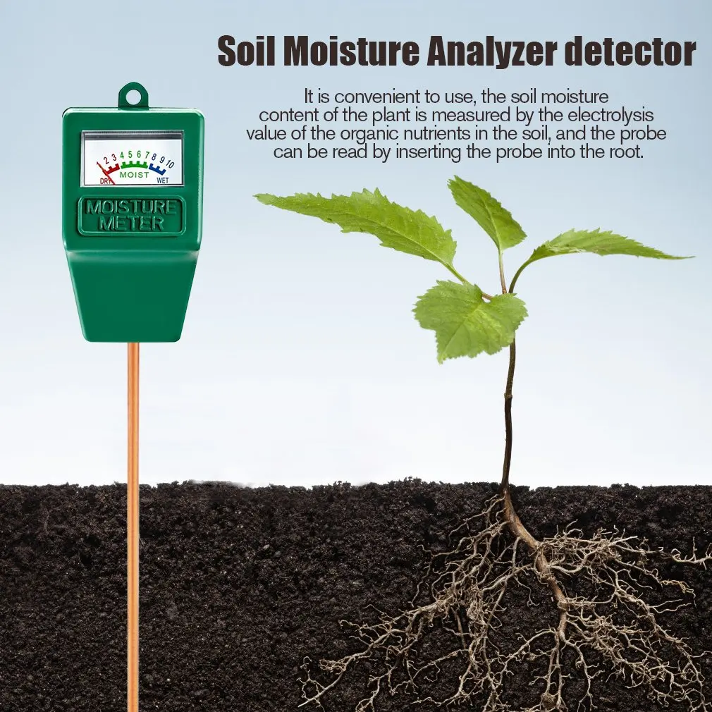 Garden Plant Soil Moisture Meter Hygrometer Probe Watering Test for Experiment Indoor Outdoor Analyzer detector | Инструменты