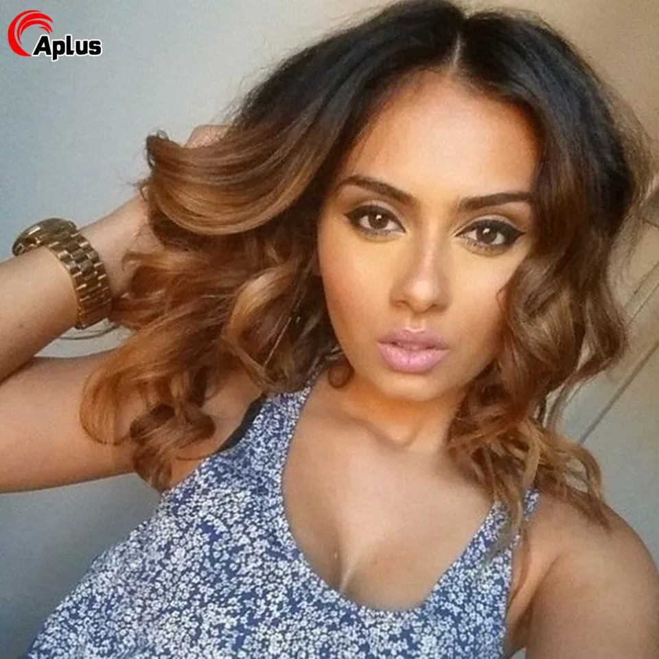 

1b 30 Ombre Body Wave Short Bob Wig 13x4 Honey Blonde Lace Front Wigs 4x4 Closure Wig Bodywave Human Hair Wig Brazilian Remy 150