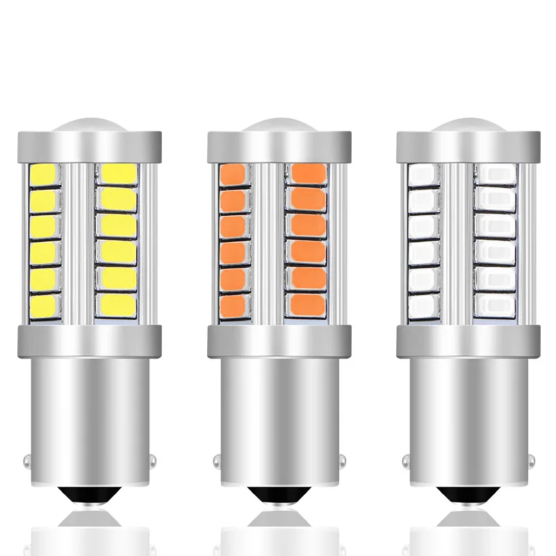 1 шт. 1156 BA15S P21W 1157 P21/5W BAY15D BAU15S PY21W светодиодный Автомобильная задняя лампа стоп светильник s фонарь заднего хода дневной ходосветильник сигнал