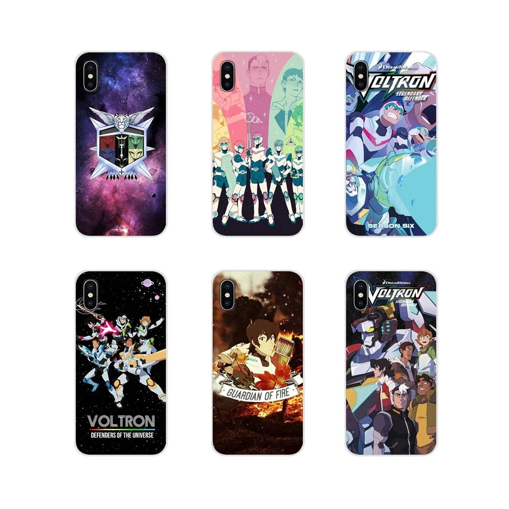Кит Voltron Легендарный Защитник для Xiaomi Redmi 4A S2 Note 3 3S 4 4X5 6plus 7 6A Pro Pocophone F1 прозрачный