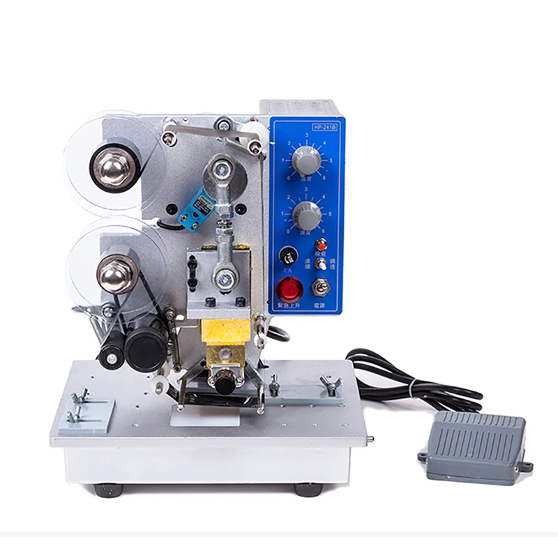 

HP-241B Electric Printing Machine Maquina Estampadora Ribbon Hot Stamping Machine Date Coding Machine