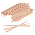 100 шт., одноразовые деревянные палочки для удаления волос