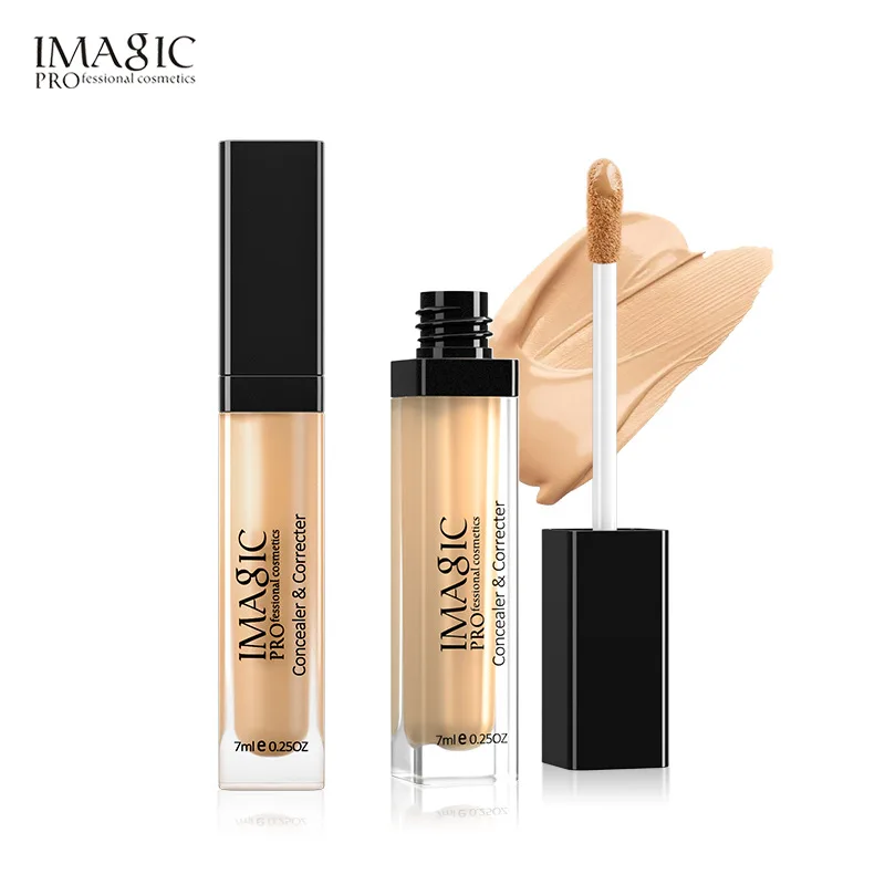 

IMAGIC Silky Concealer Stick Liquid Foundation To Cover Spots Acne Marks Dark Circles Waterproof Long-lasting Face Makeup TSLM2