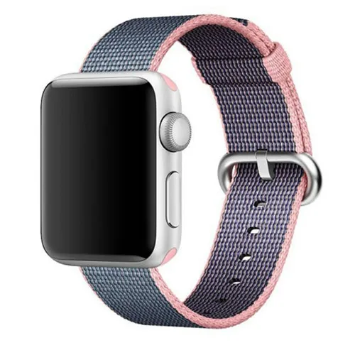 3 Ремешок Nato для apple watch, ремешок для apple watch 5, 4, 3, ремешок 44 мм, 40 мм, iwatch, ремешок 42 мм, 38 мм, плетеный нейлоновый браслет pulseira correa - Цвет ремешка: 3