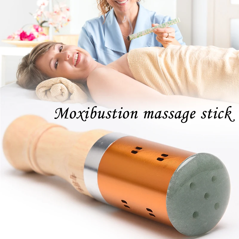 

Eye Massage Moxibustion Instrument Jade Moxa Stick Anti-aging Wrinkle Dark Circles Removal Facial Beauty Device Face Eye Warming