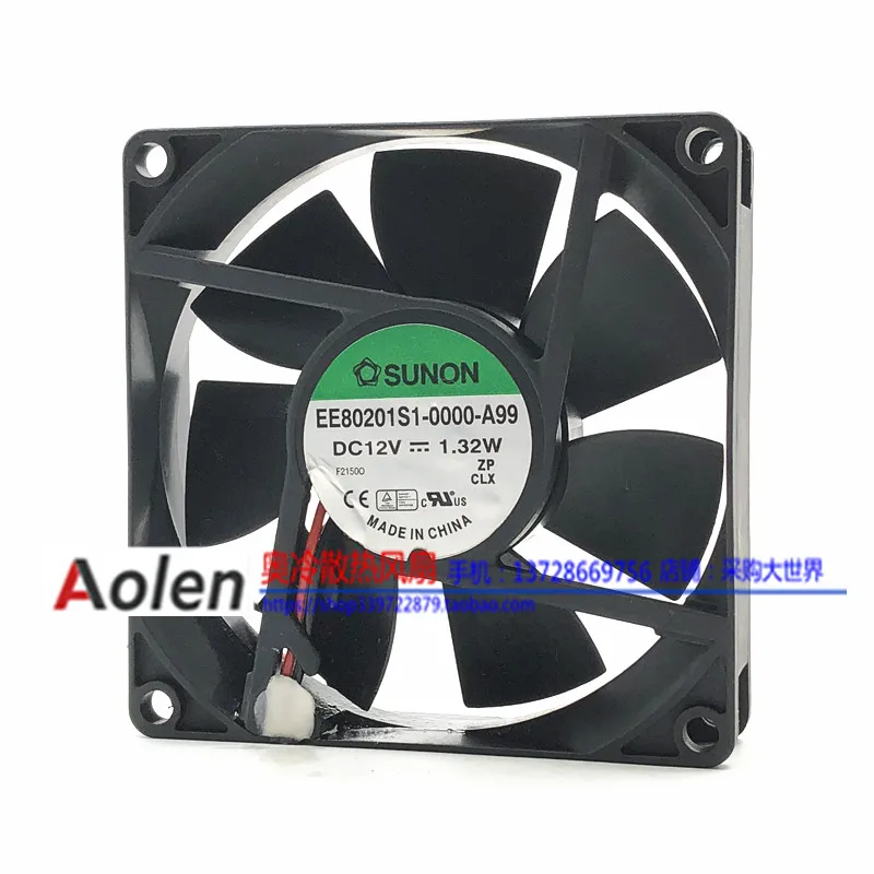 

New original EE80201S1-0000-A99 8020 12V 1.32W ultra-quiet cooling fan