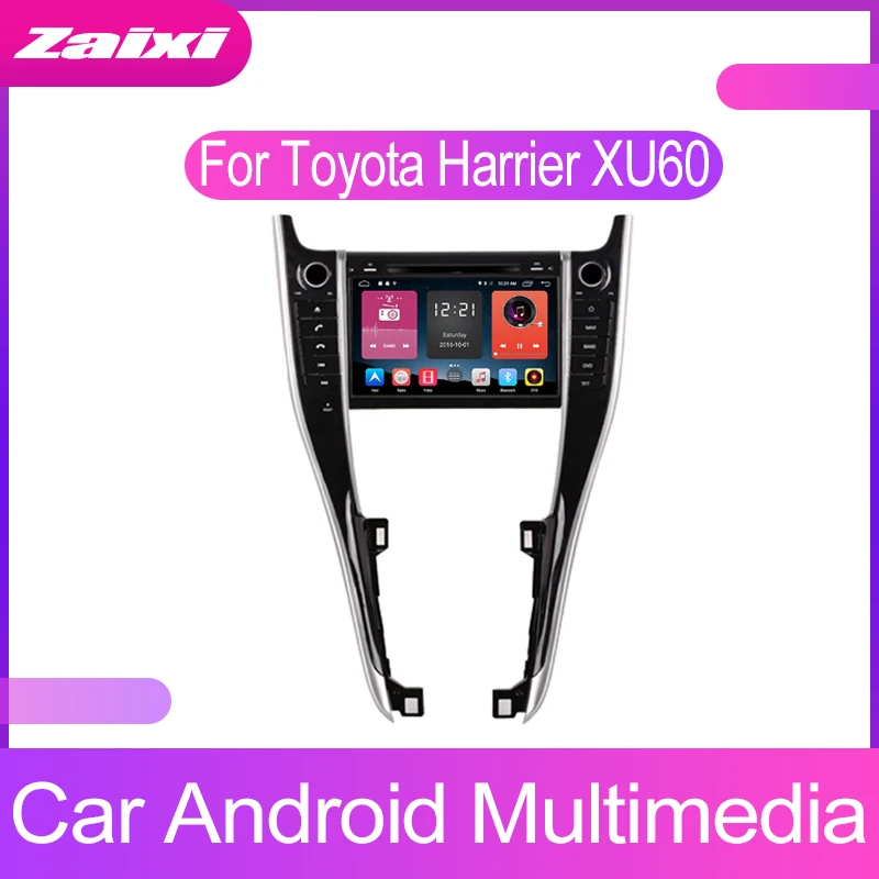 ZaiXi 2 DIN Android Сенсорный экран для Toyota Harrier XU60 2013 ~ 2016 автомобильный мультимедийный