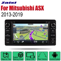 auto radio 2 din android car dvd player for mitsubishi asx 20132019 gps navigation bt wifi map multimedia system stereo video