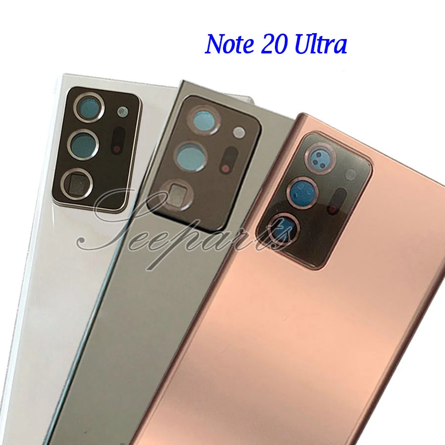 Новый светодиодный цифратор для SAMSUNG Galaxy Note20 ультра задняя крышка батарейного