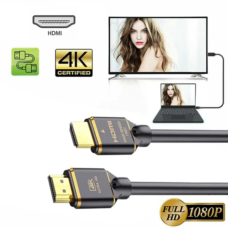 Кабель HDMI 2 0 кабель 4K для проектора Xiaomi Nintendo Switch телевизор PS4 ТВ приставка xbox 360 1 м 5
