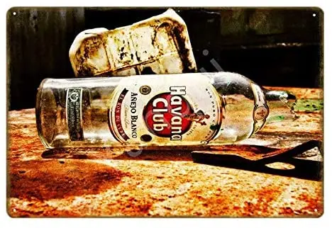 AYLAODI 1 шт. Гавана клуб табличка Италия пиво мартини винтажные металлические