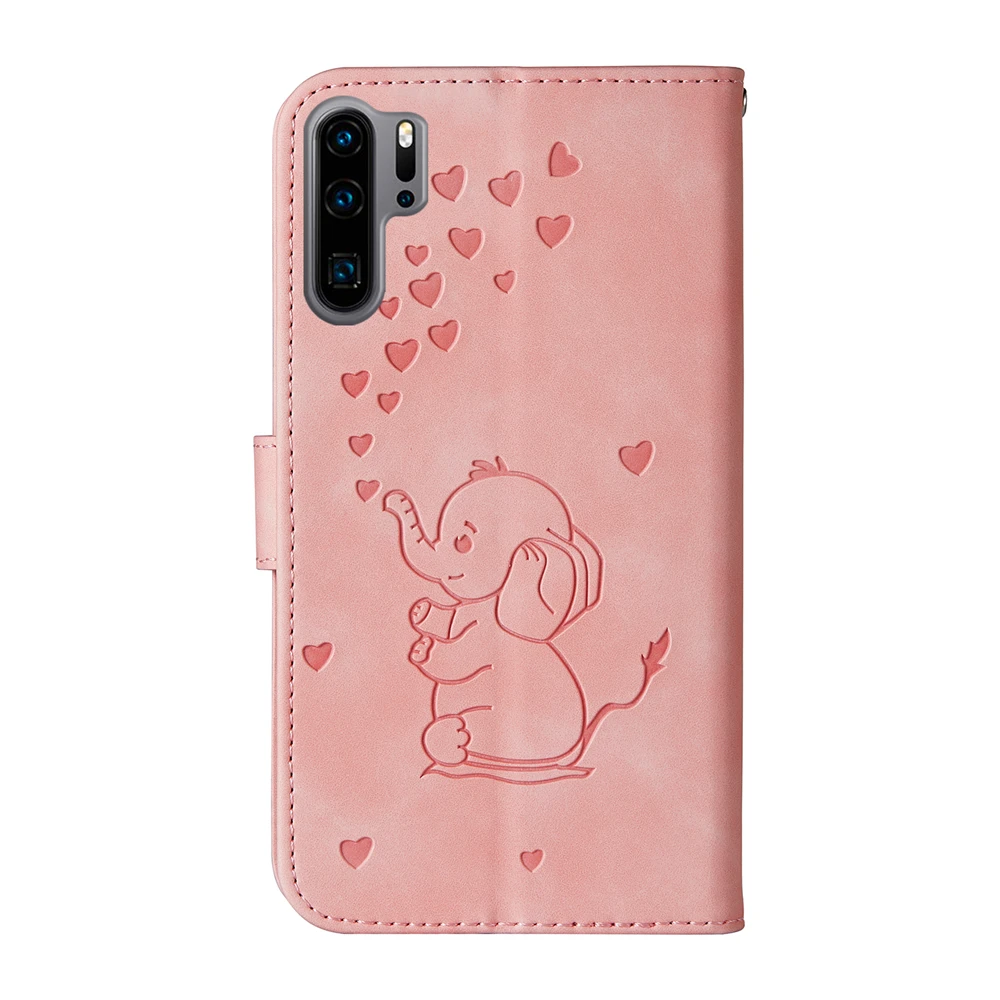 Чехол для Huawei P30 P20 Pro роскошный кожаный чехол с магнитной застежкой Lite Чехлы