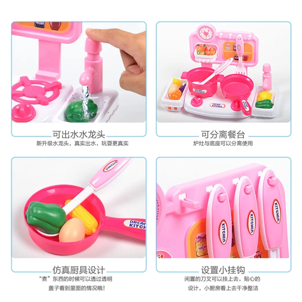 Кухонная посуда для родителей и детей развивающие кухонные игрушки ролевые игры