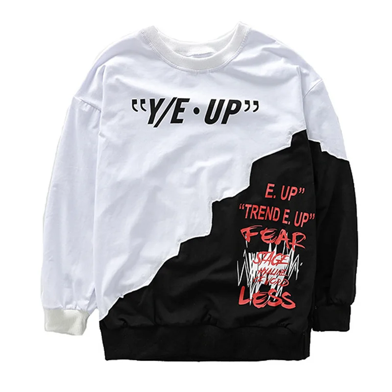 

Kid Cool Hip Hop Clothing Sweatshirt Oversized T Shirt Long Sleeve Graphic Tee Top for Girls Boys Dance Costume Clothes