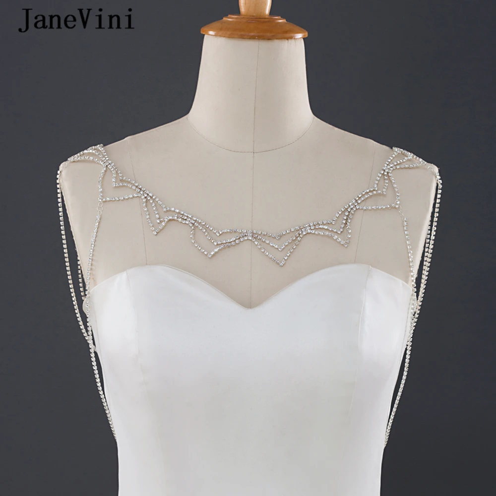 Роскошная женская цепочка на плечо из горного хрусталя ручной работы свадебное