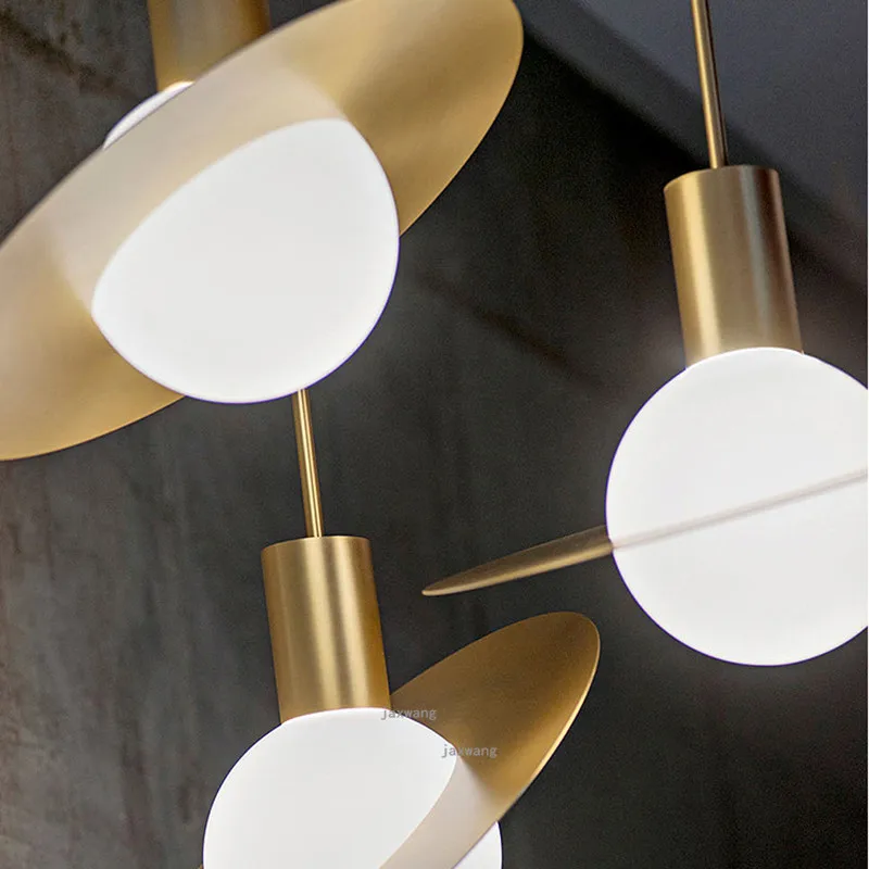 Nordic Pendant Lights LED Light Fixtures Glass Lighting Loft Lamp Planet Hanging Lustre Kitchen Accessories | Освещение