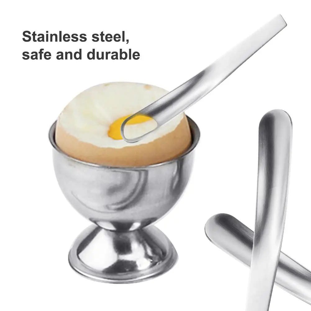 Нержавеющая сталь яйцо суп сахар кофе мороженое десертная ложка кухонные