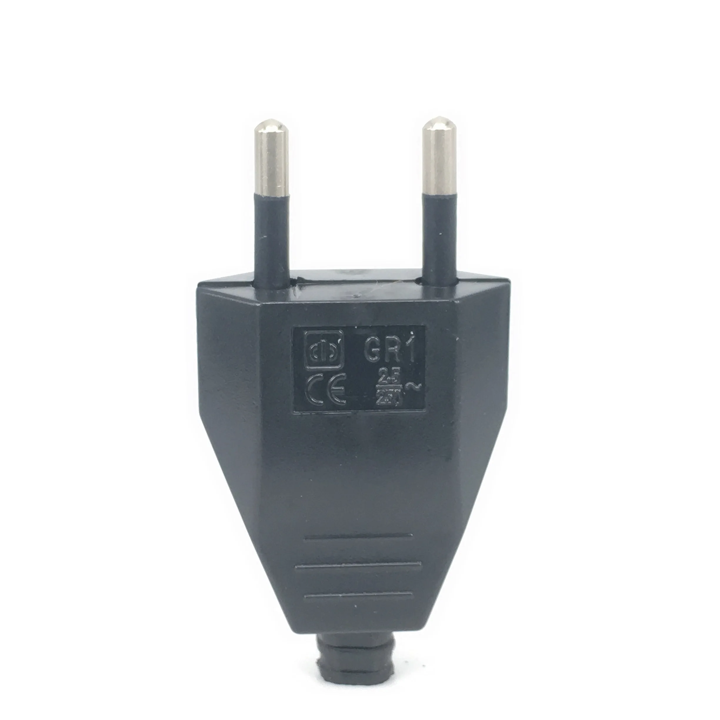 A052 A053 4.0mm Male EU Rewireable Power Plug 16A Electric Outlets Schuko France Germany Adapter Extension Cord Connector - купить по