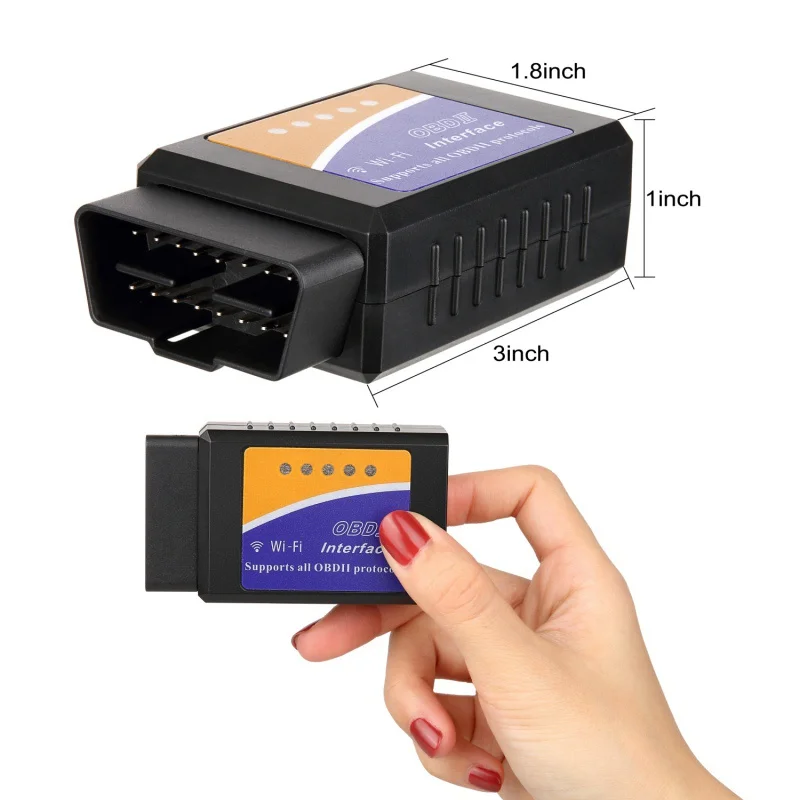 Автомобильное оборудование V03HW детектор V1.5 WIFI PIC18F25K80 чип OBD2 OBDII считыватель кодов