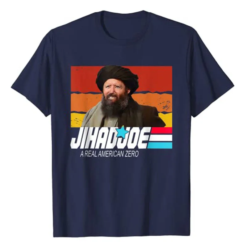 Забавная футболка Ji.had Джо против Biden A JihadJoe Real American Zero футболки с поддержкой
