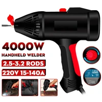 1 set 220v 4000w handheld electric arc welding machine automatic digital welder tool current thrust for 214mm welding thickness