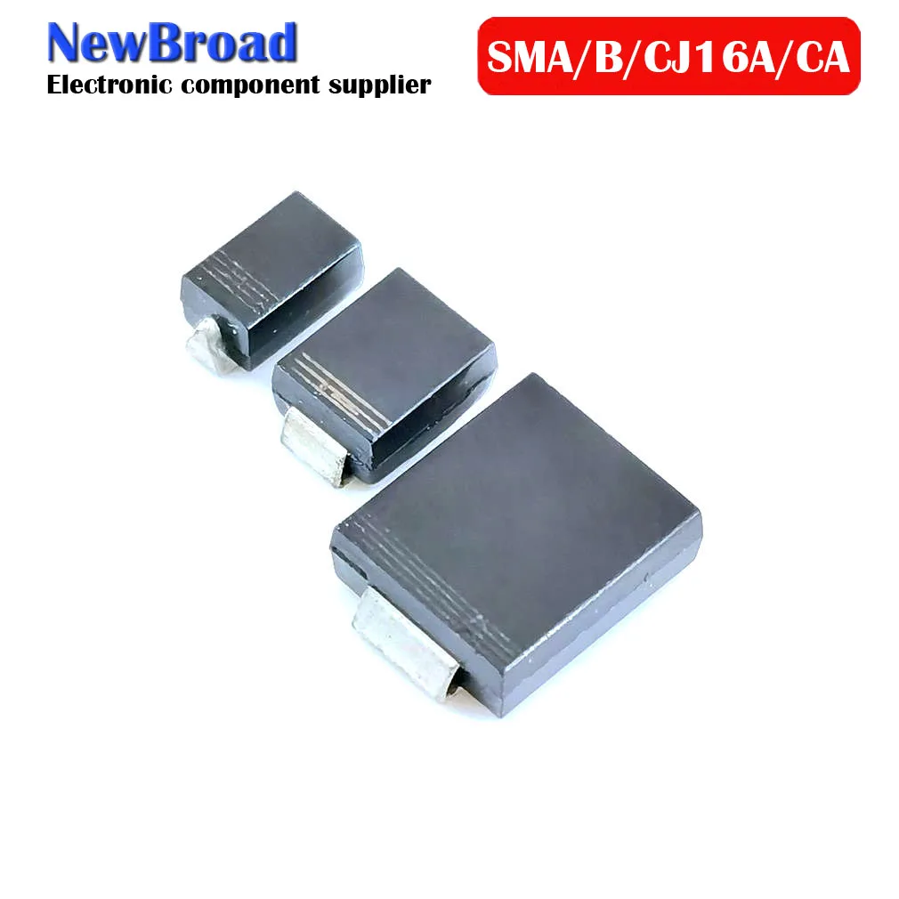 10PCS SMD TVS Diode Unidirectional SMAJ16A BP SMBJ16A LP SMCJ16A GEP Bidirectional SMAJ16CA XP SMBJ16CA LM SMCJ16CA DO-214A - купить по
