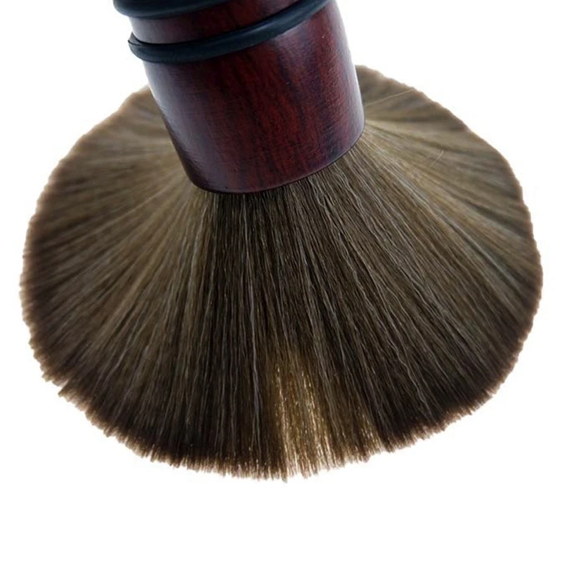 

Hair ing Brush, Hairdressing Neck Brush, Hair Salon Tools, Dusting Wood Soft Brush, Cleaning Brush