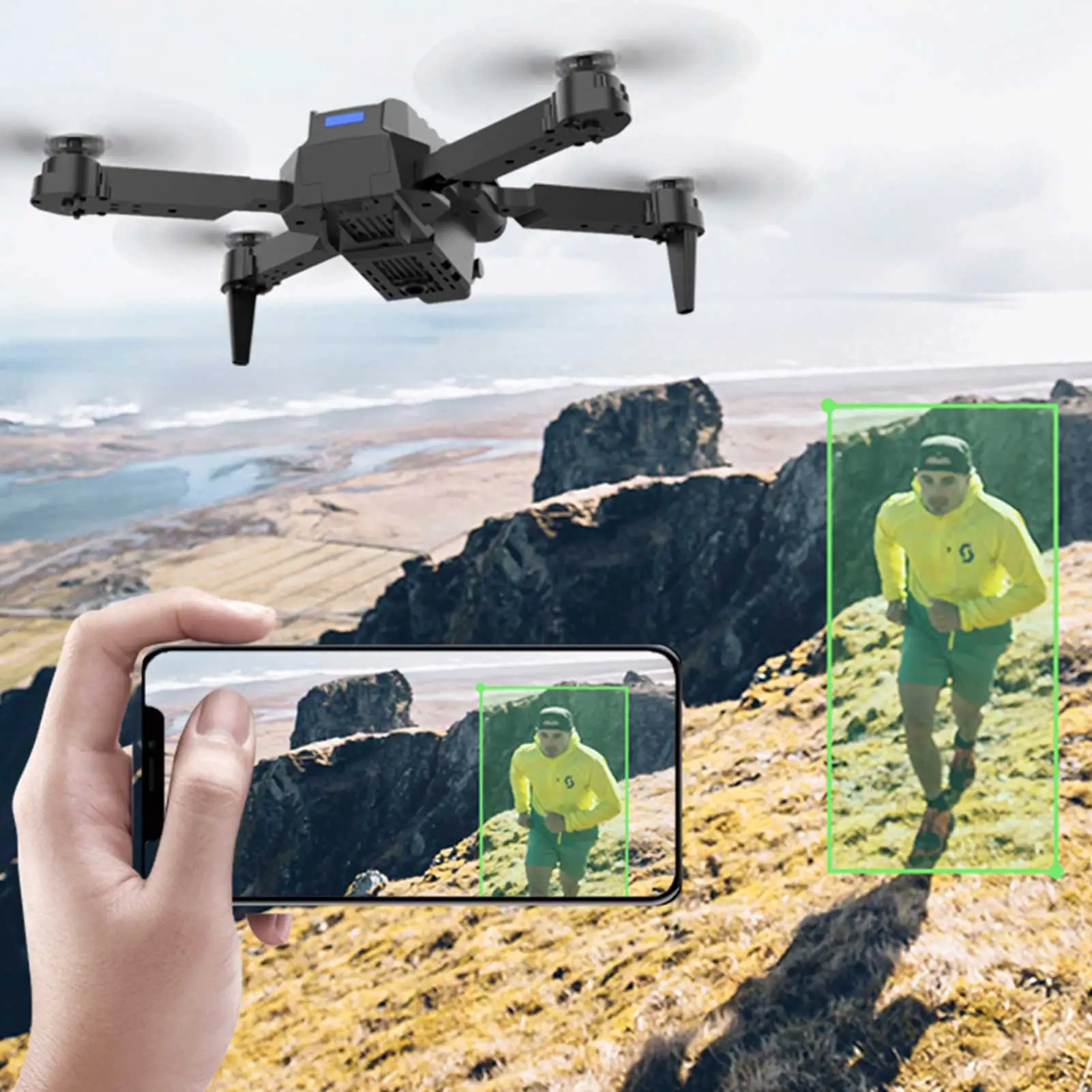 

Квадрокоптер K3 RC PRO FPV с HD-камерой 4K и режимом удержания высоты, Складная рукоятка, Дрон в подарок, новинка 2021