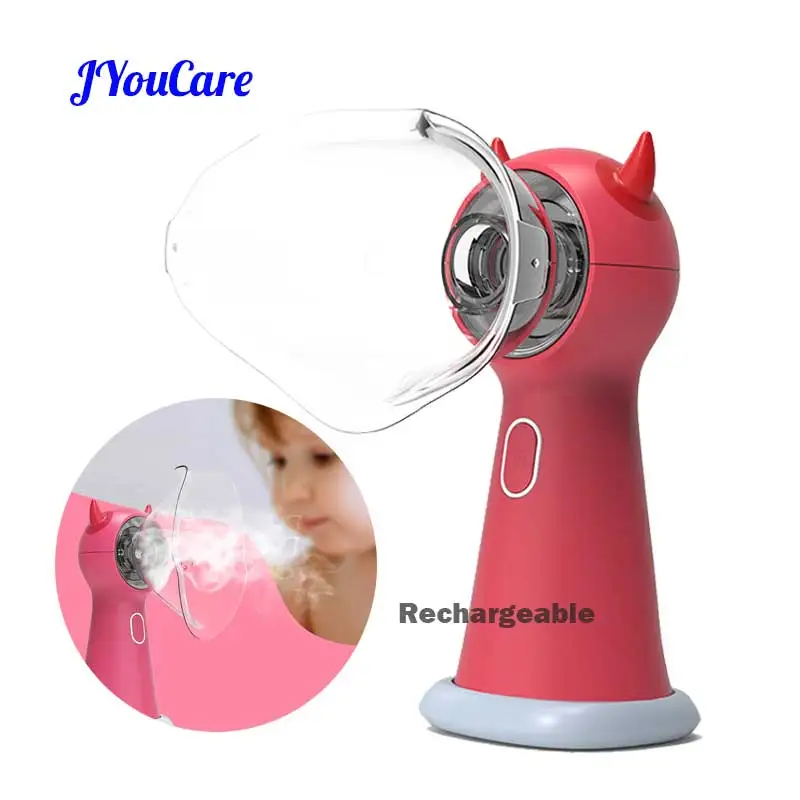

JYouCare medical Portable silent nebulizer Handheld inhaler inhalator for kids Atomizer nebulizador wireless rechargeable Asthma