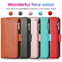 for iphone 12 11 pro x xr xs max 12 mini se 2020 5s 6 6s 7 8 plus pu leather cards magnetic flip case zipper wallet stand cover