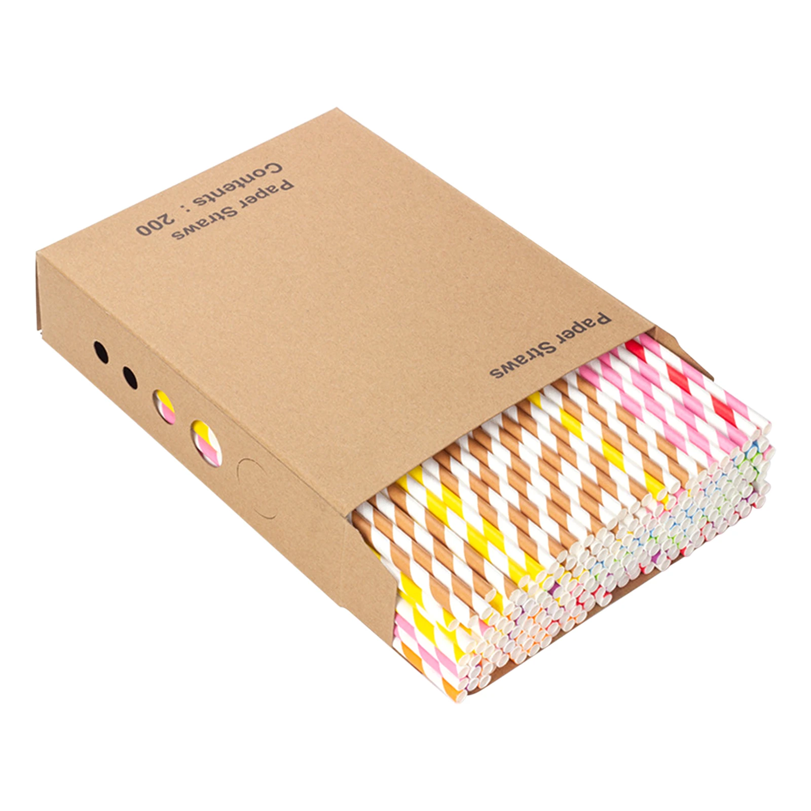 

100 шт., одноразовые бумажные ложки для коктейлей и смузи