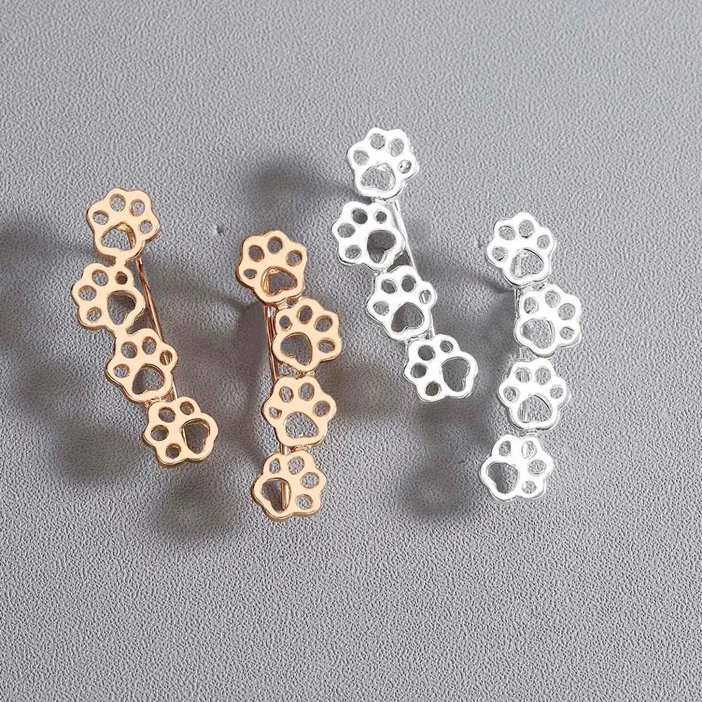 Чандлер дропшиппинг стальные геометрические изгибы s образные волнистые серьги