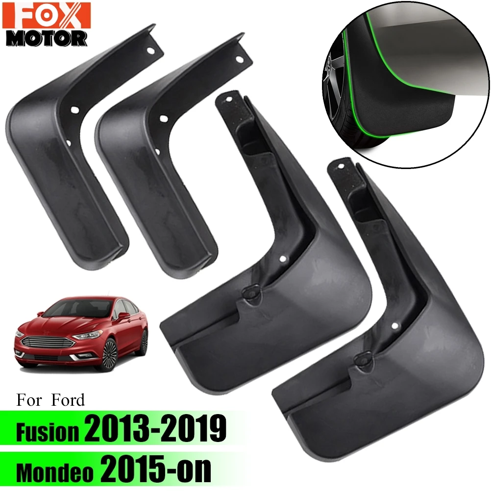 Для Ford Fusion Mondeo 2013 2014 2015 2016 2017 2018 набор литых брызговиков Брызговики переднее
