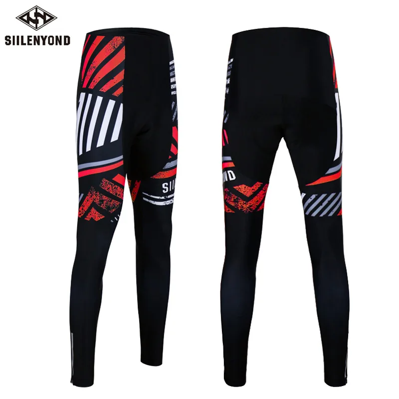 

SIILENYOND New Autumn Riding Suit Strap Pants Professional Edition Riding Equipment Pants Bicycle Pants Men